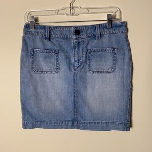 Loft Denim Mini Skirt Size 2